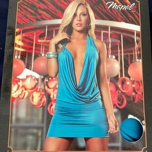 Mapale Dress Turquoise size small never worn